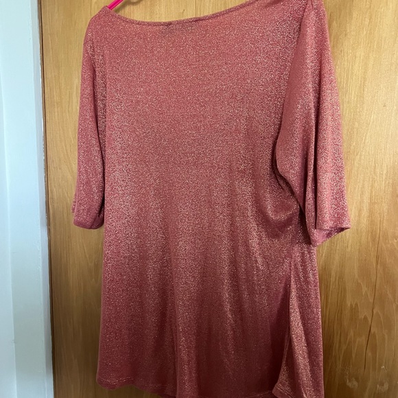 XL Metallic orange top from The Limited. - Picture 3 of 3